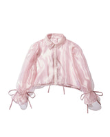 Organza sheer shirt