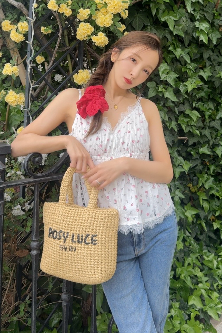 Flower Lace Camisole – Rosy luce