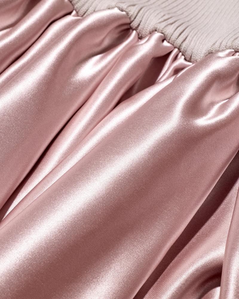 FIT AND FLARE DRESS - PINK
