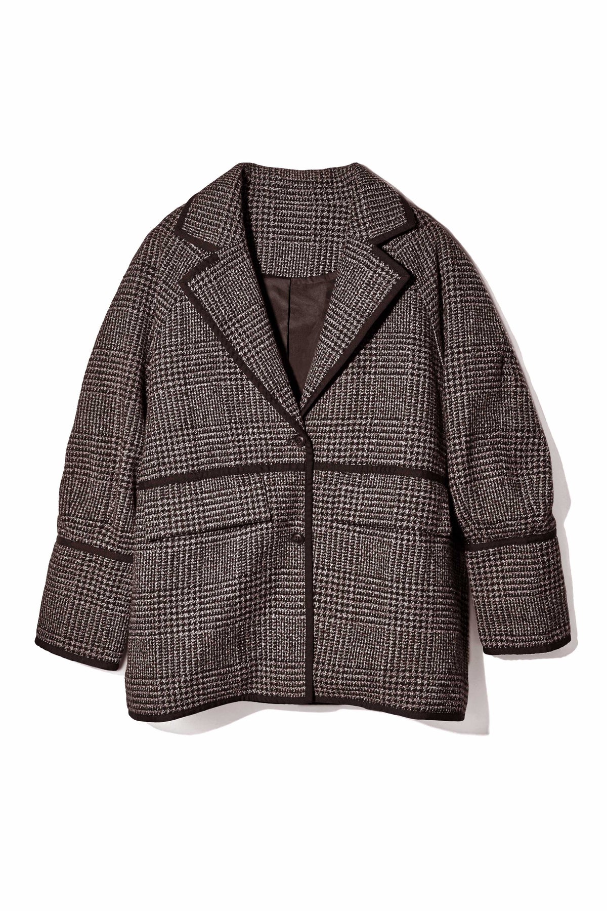 Tweed tailored Jacket – Rosy luce
