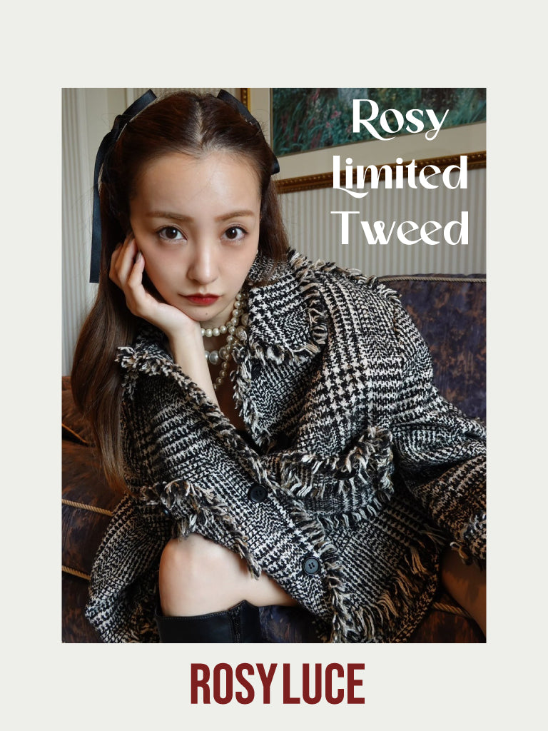 Rosyluce【新品】ROSY LUCE パールニット　チャコールグレー
