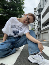 ROSY COLLEGE LOGO TSHIRT - WHITE