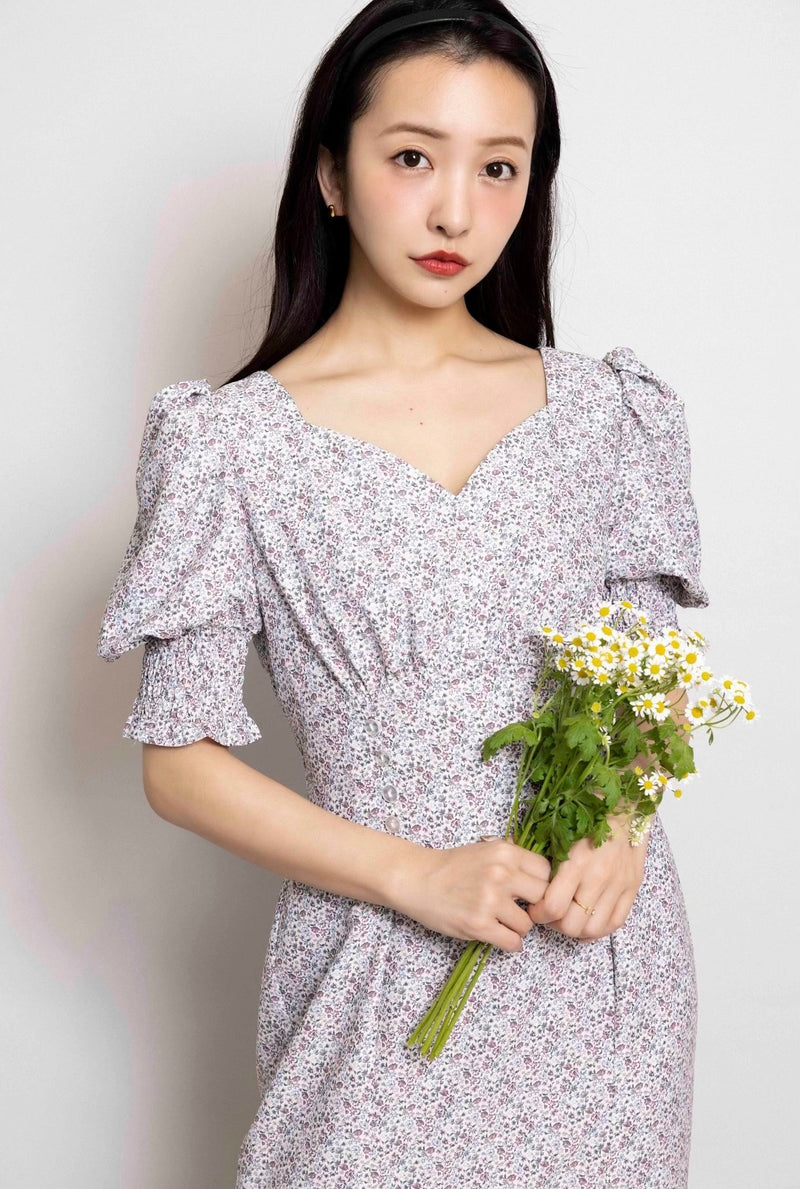 Vintage flower dress