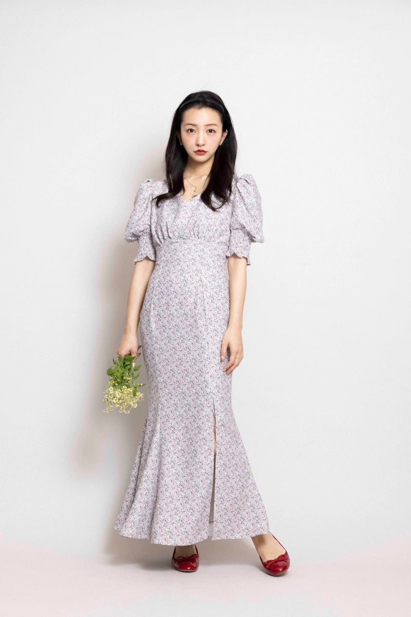 PUI vintage flower dress