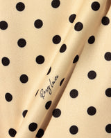 Dots flower skirt - YELLOW