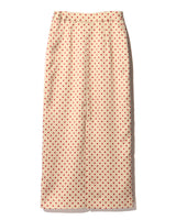 Dots flower skirt - RED