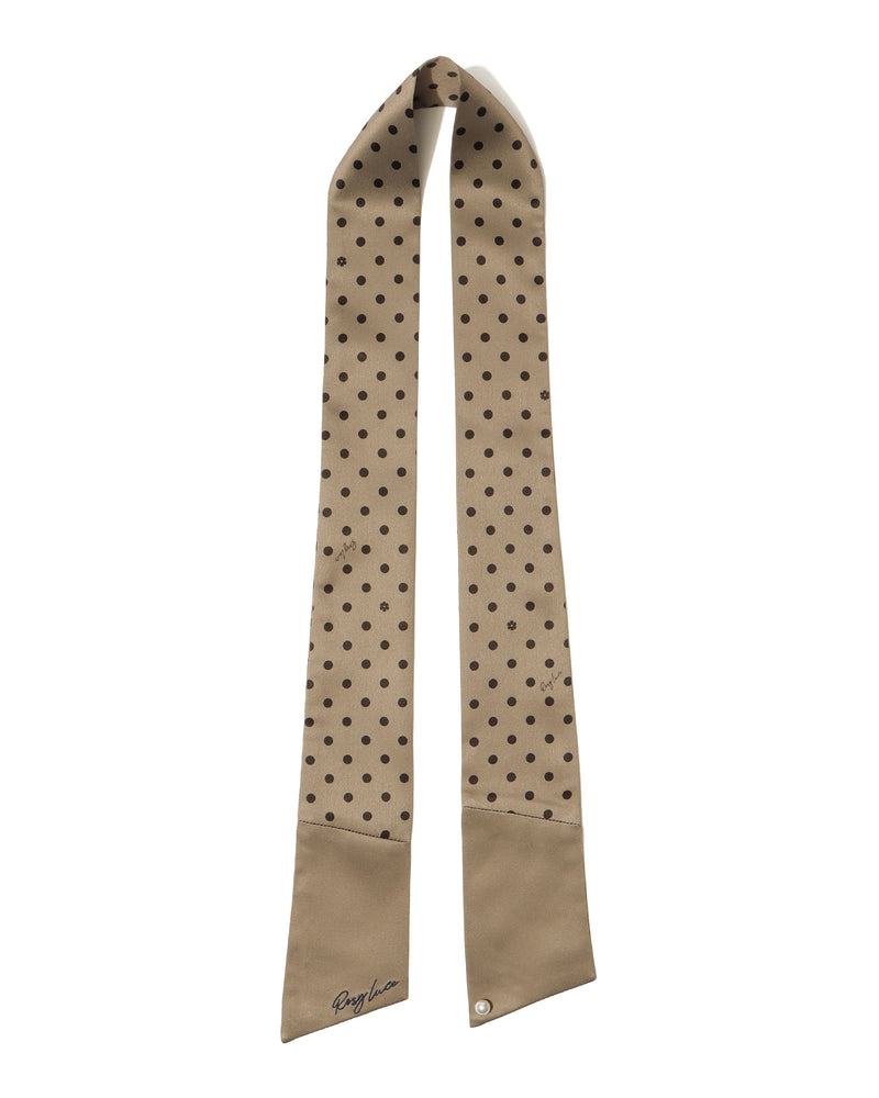 Dots flower scarf