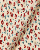 Flower pleats skirt