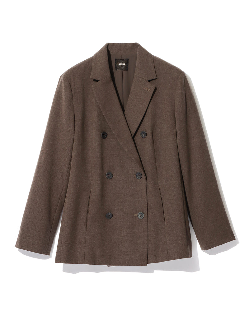 Double jacket - BROWN – Rosy luce