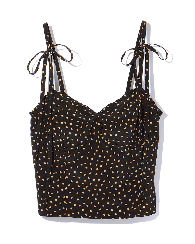 French dot camisole – Rosy luce