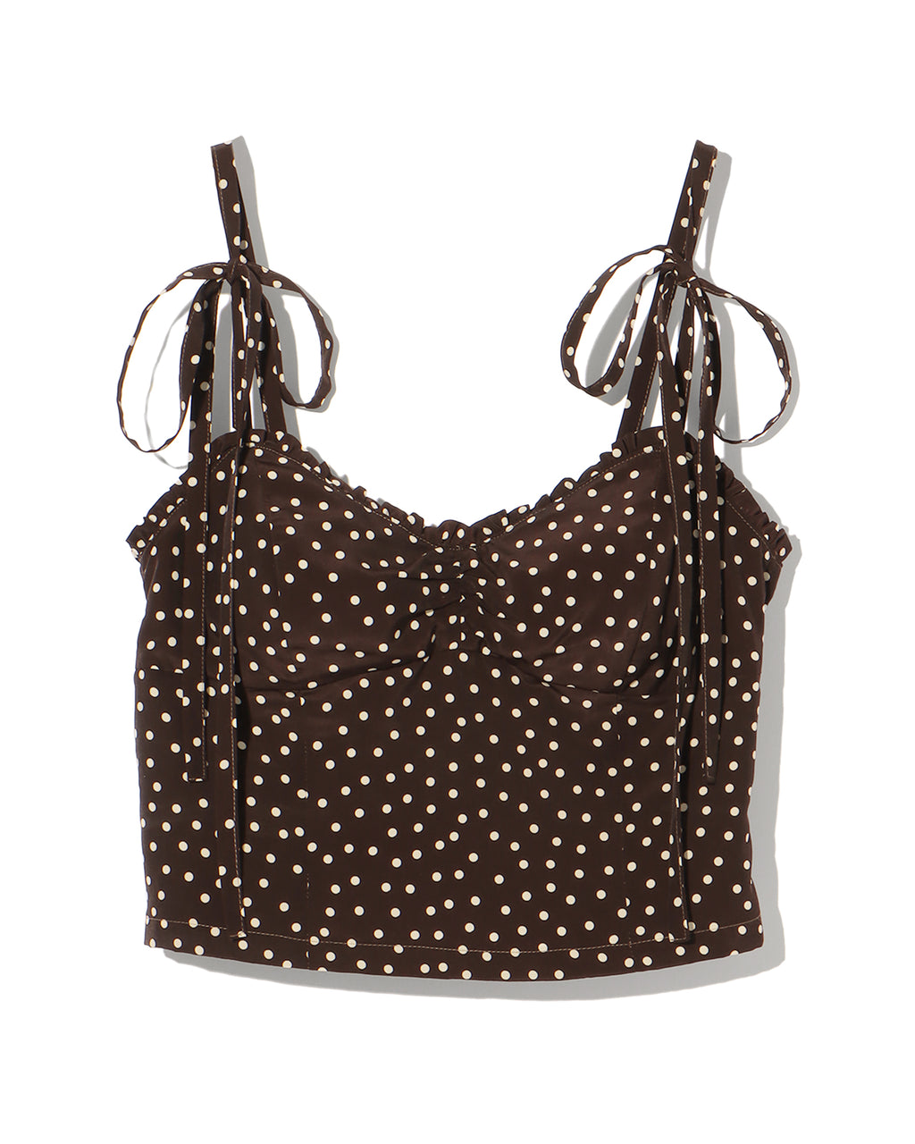 French dot camisole – Rosy luce
