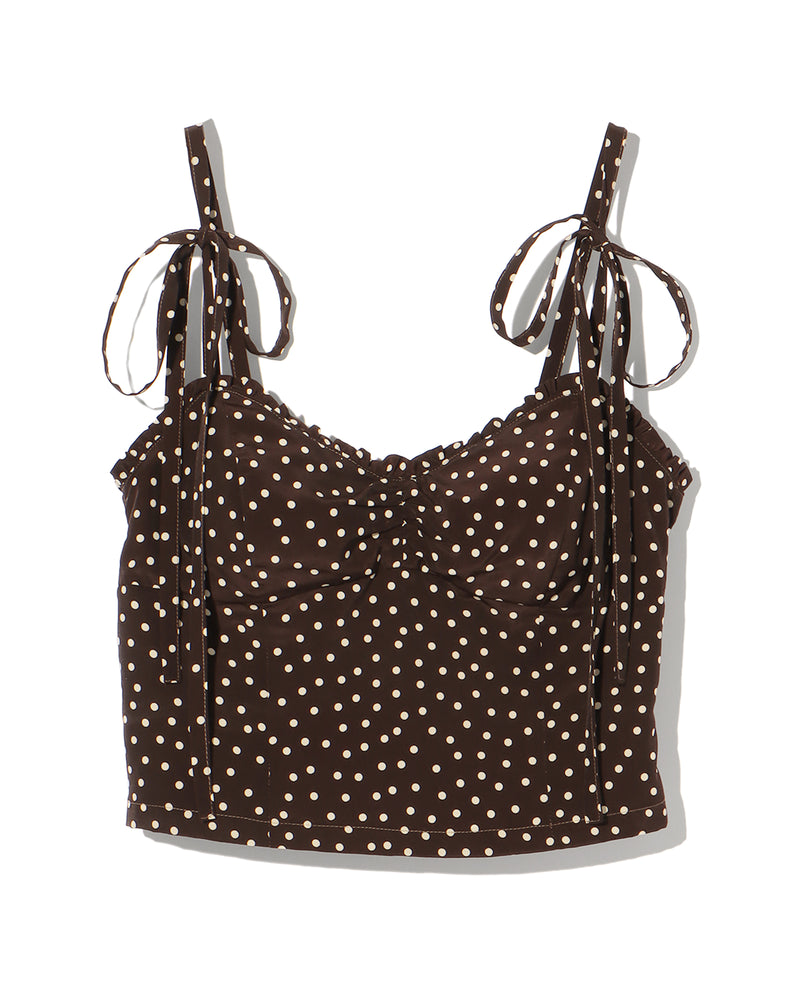 Rosy Luce FRENCH DOT CAMISOLE