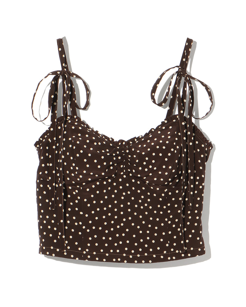 French dot camisole