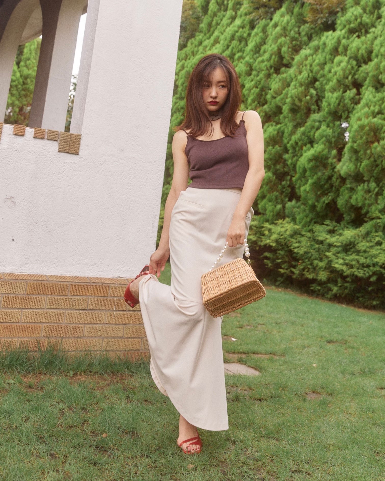 rosy luce ECO LEATHER PEARL SKIRT スカート - beaconparenting.ie