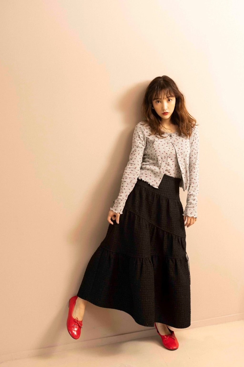 ROSY LUCE TWEED SKIRT トランプ前米大統領 | colpac.com.mx