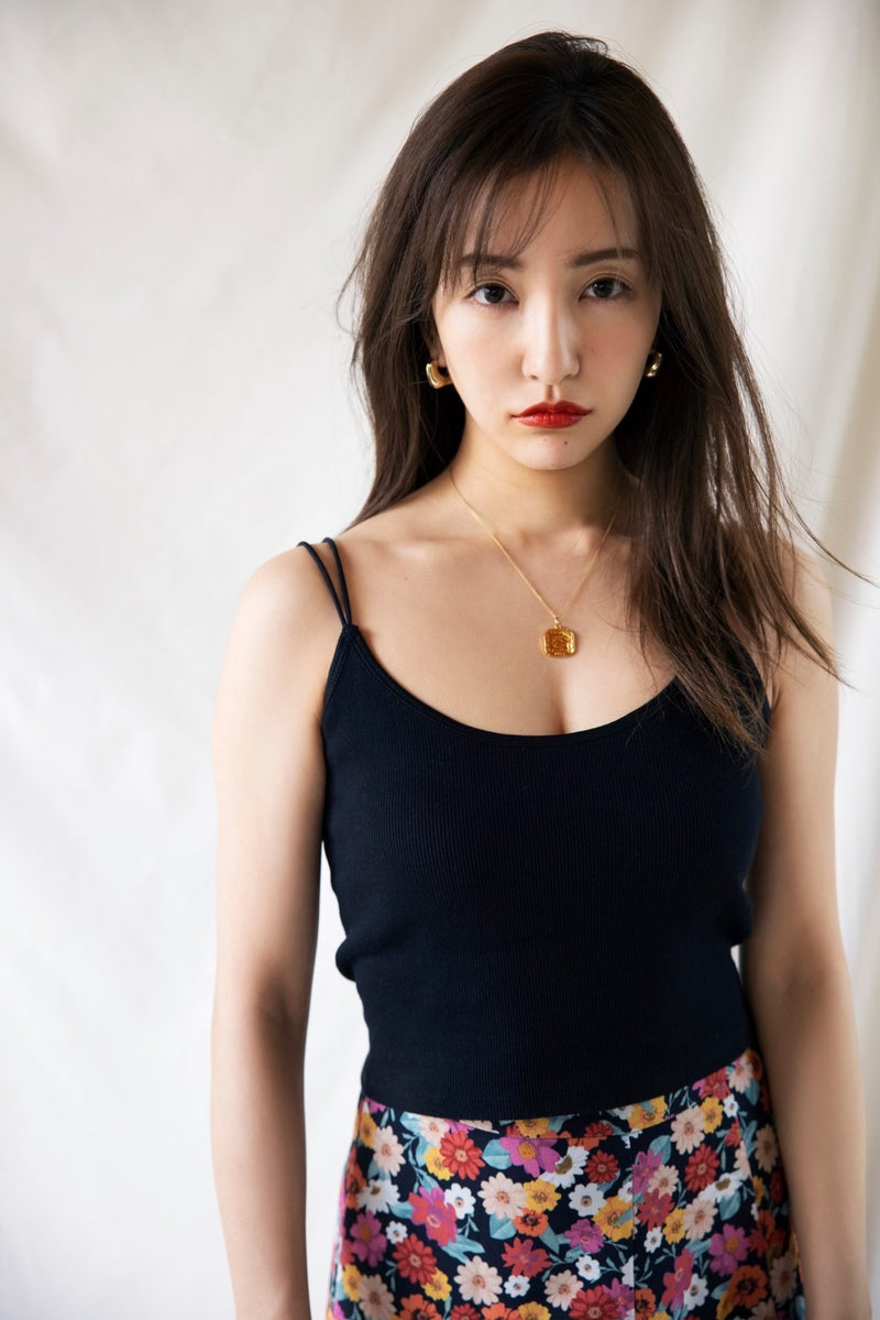 Double strap tight camisole