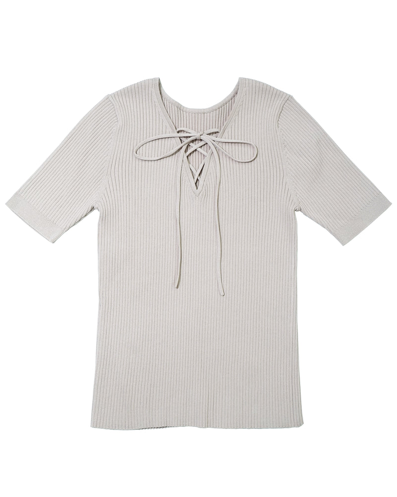 beige【新品未使用】【完売品】Rosy luce SUMMER KNIT TOPS - ニット