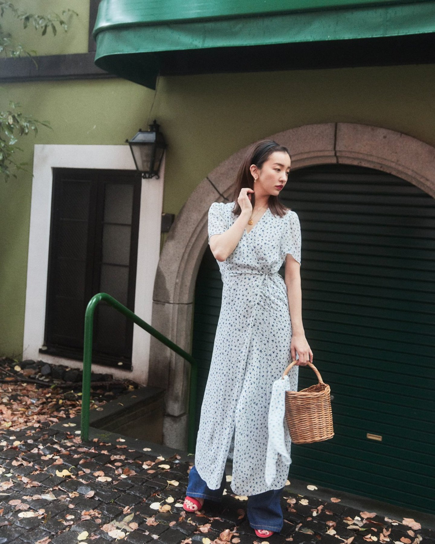 ROSY LUCE♡  ALYSSUM DRESS - GREEN