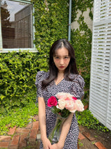 Petal heart dress - PINK