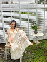 Lace camisole dress