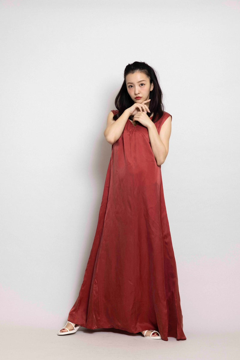 ROSY LUCE  SHINY MAXI DRESS  新品未使用タグ付きFRAYID